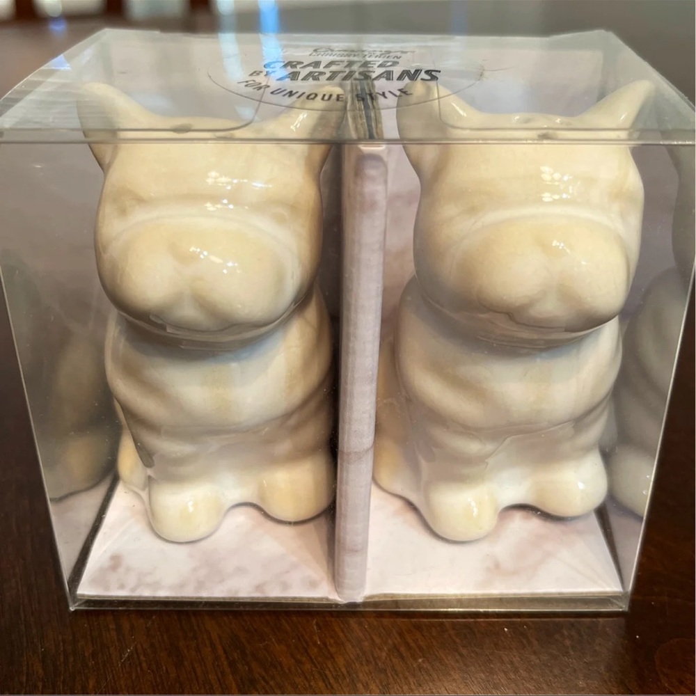 French Bulldog Salt & Pepper Set - Chrissy Teigen